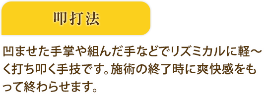 主要な手技